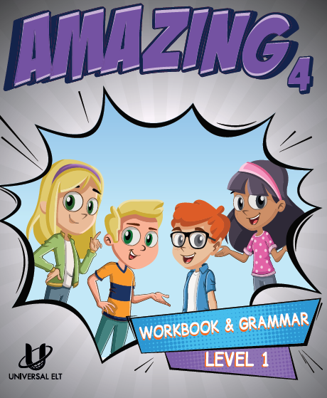 Amazing 4 Worbook & Grammar Level 1