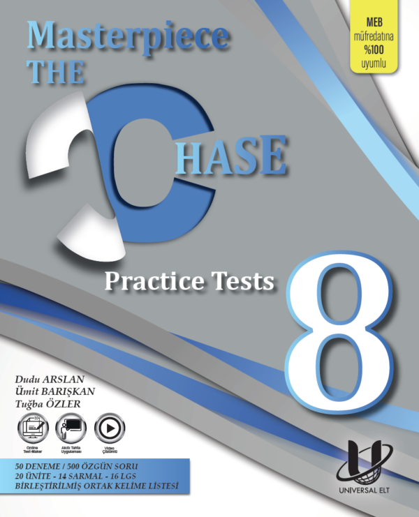 The Chase 8 Masterpiece Practice Tests 1  (50 Deneme) with LMS