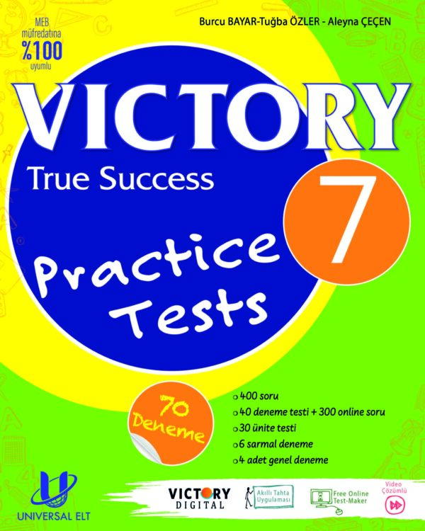 Victory 7 True Success Practice Tests  (40 Deneme)