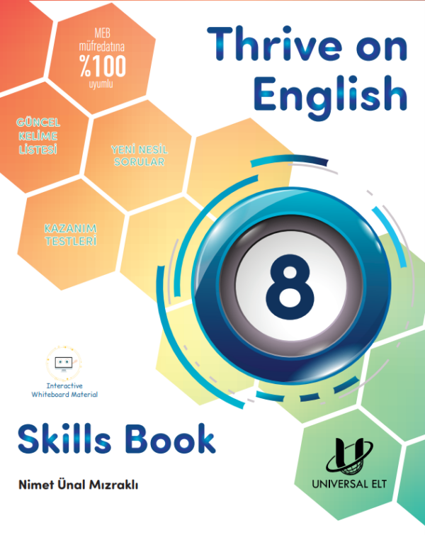 Thrive on English 8 Skills Book